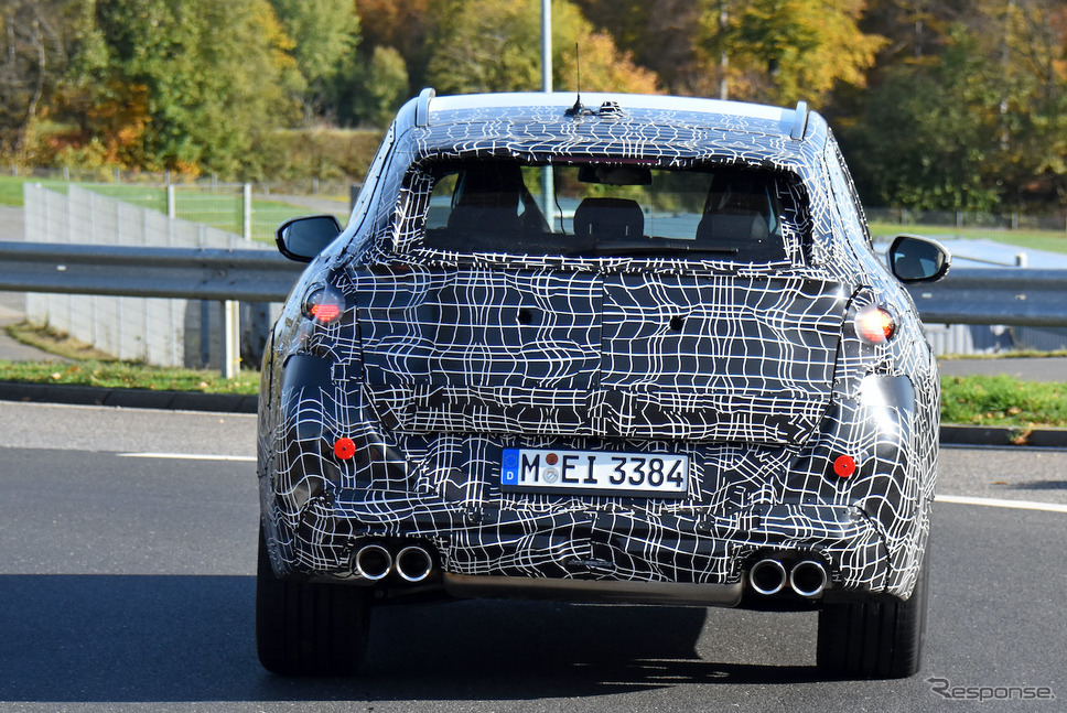 BMW X3 次期型プロトタイプ(スクープ写真)《APOLLO NEWS SERVICE》