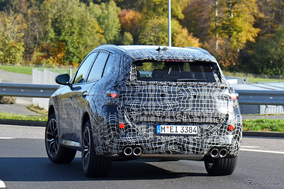 BMW X3 次期型プロトタイプ(スクープ写真)《APOLLO NEWS SERVICE》