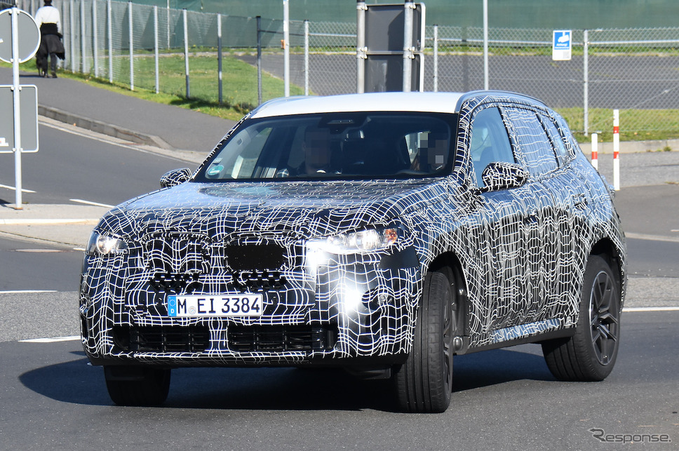 BMW X3 次期型プロトタイプ(スクープ写真)《APOLLO NEWS SERVICE》