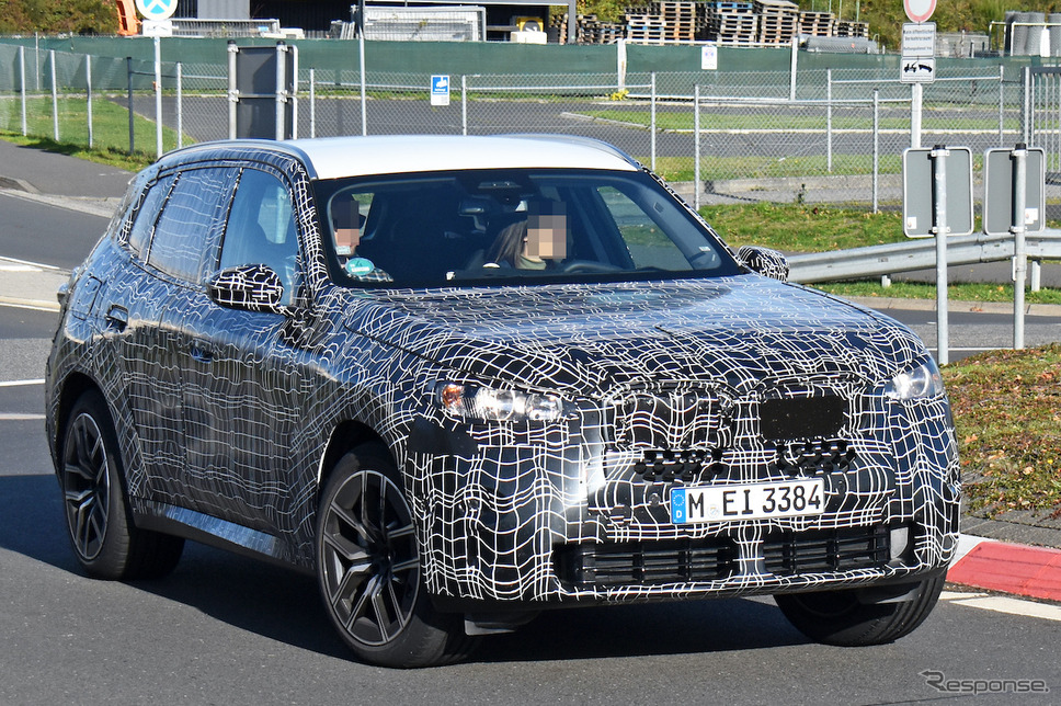 BMW X3 次期型プロトタイプ(スクープ写真)《APOLLO NEWS SERVICE》