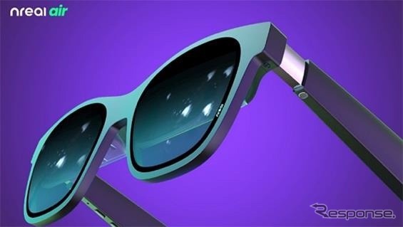 スマートグラス、Nreal Air《画像提供 NTTコミュニケーションズ》