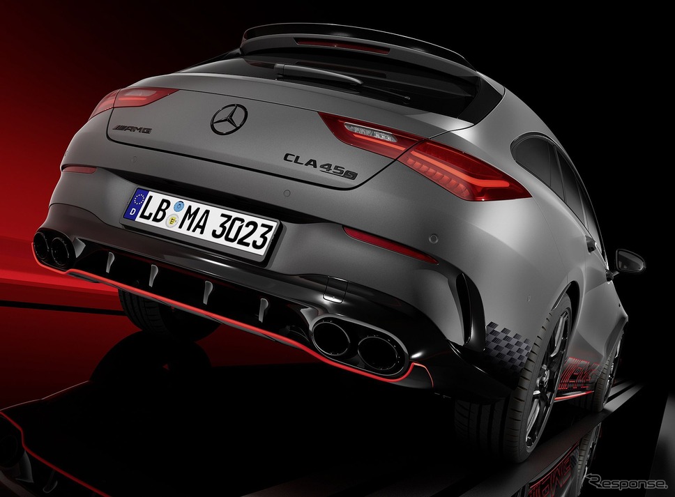メルセデスAMG CLA 45 S 4MATIC+ シューティングブレーク 改良新型の「AMGストリート・スタイル・エディション」《photo by Mercedes-Benz》