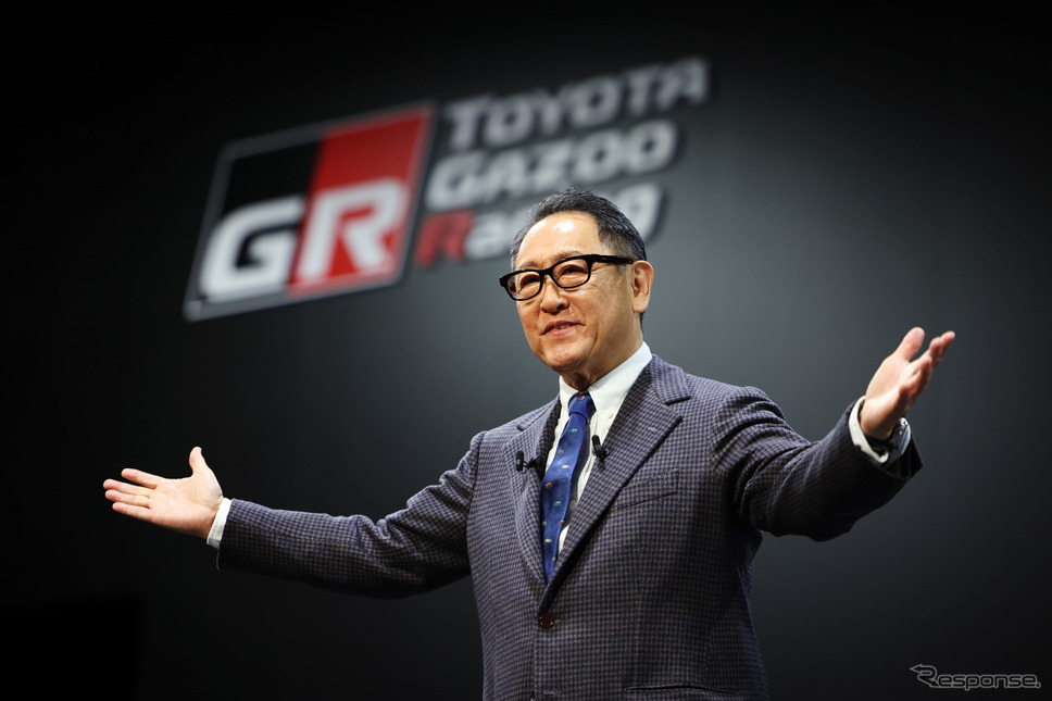 11代目社長・豊田章男氏はスポーツカー好き、カーレース好きで新時代のトヨタのイメージ作りに寄与した。《写真提供 トヨタ自動車》
