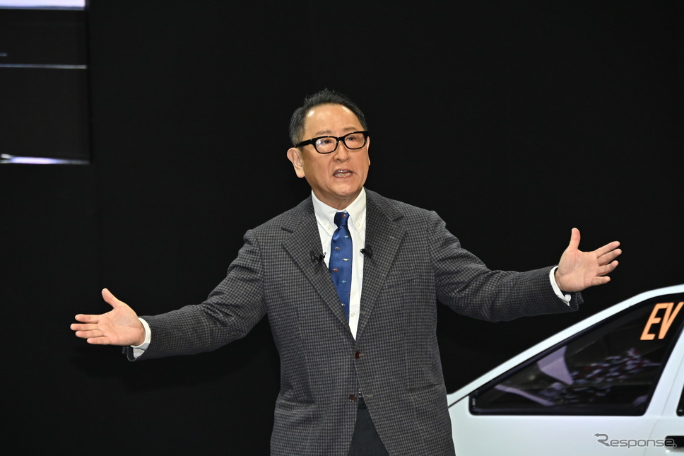 豊田章男社長(東京オートサロン2023)《写真撮影 雪岡直樹》