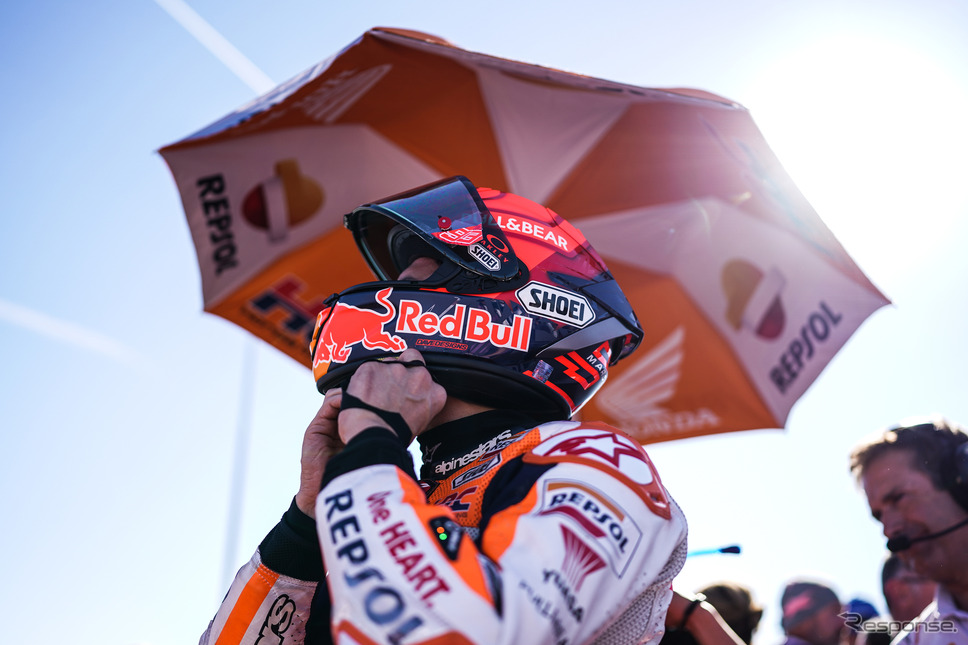マルク・マルケス選手（MotoGP 2022年最終戦、バレンシアGP）《写真提供 ホンダ》
