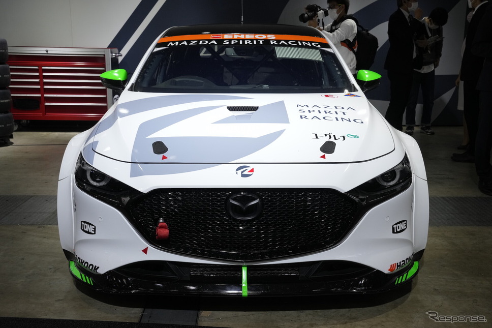 MAZDA SPIRIT RACING MAZDA3 Bio concept（東京オートサロン2023）《写真撮影 伊藤和幸》