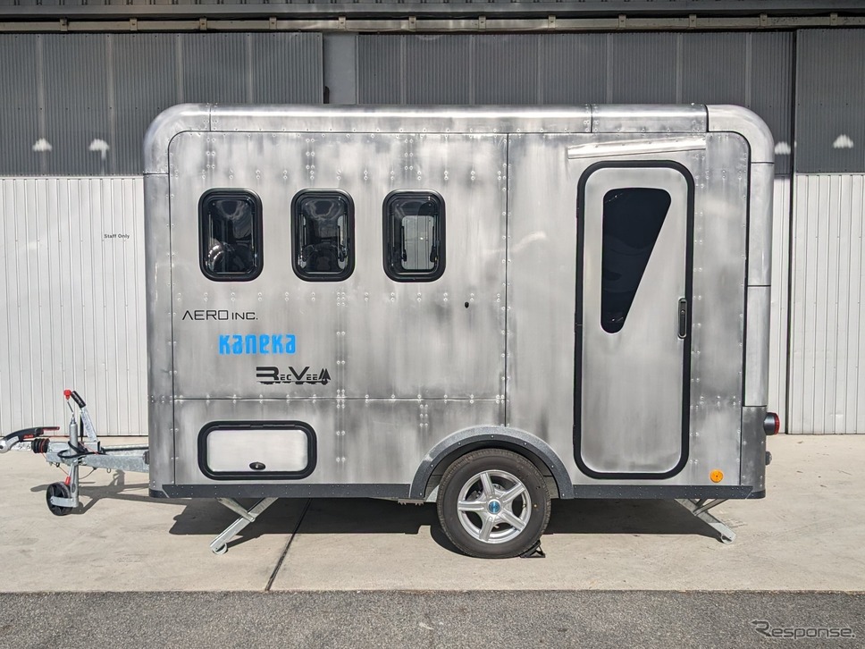レクビィが出品予定:トラベルトレーラー、エアロスターOHEYA《写真提供 レクビィ》