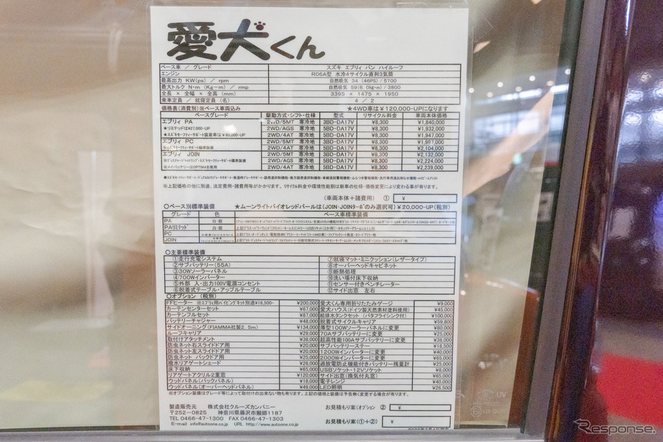 オプション装備も充実。《写真撮影 関口敬文》