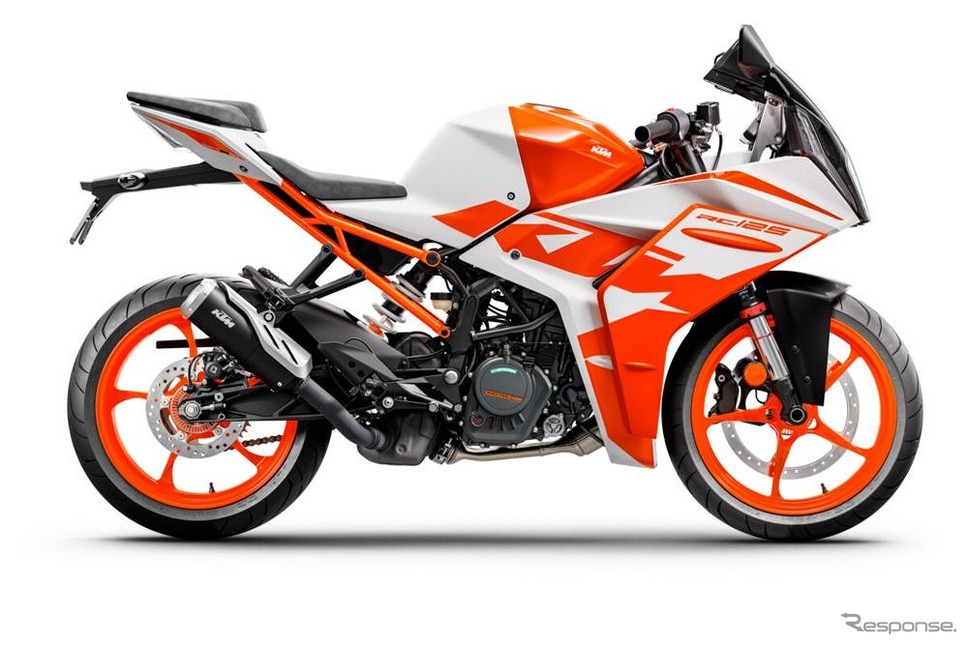 KTM RC125《写真提供 KTMジャパン》