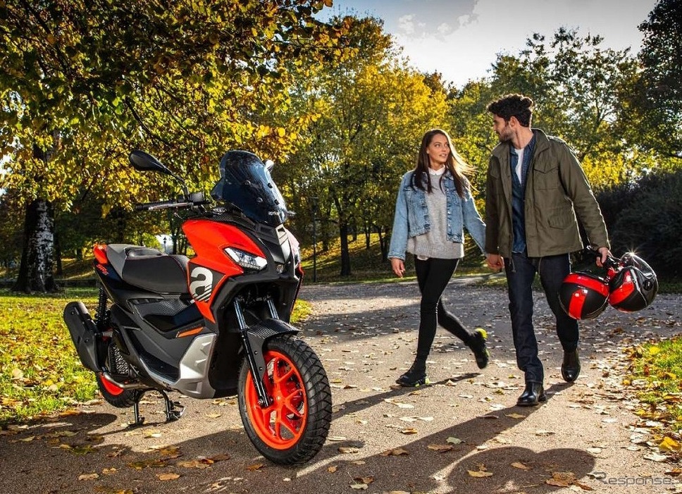 アプリリア SR GT 125《写真提供:ピアッジオグループジャパン》