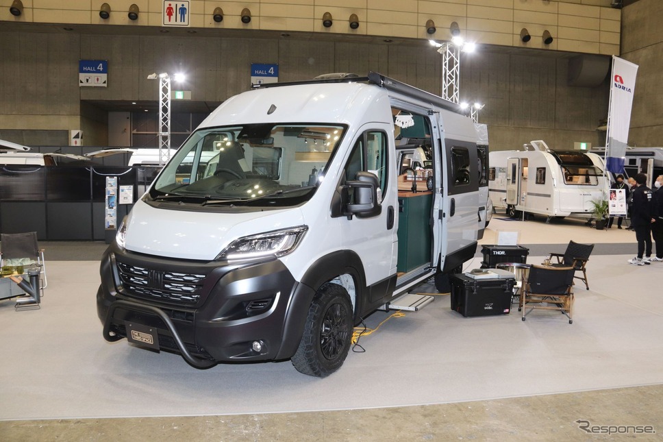 ジャパンキャンピングカーショー2023：デルタリンクのTHE THIRD SPACE《写真撮影 中尾真二》