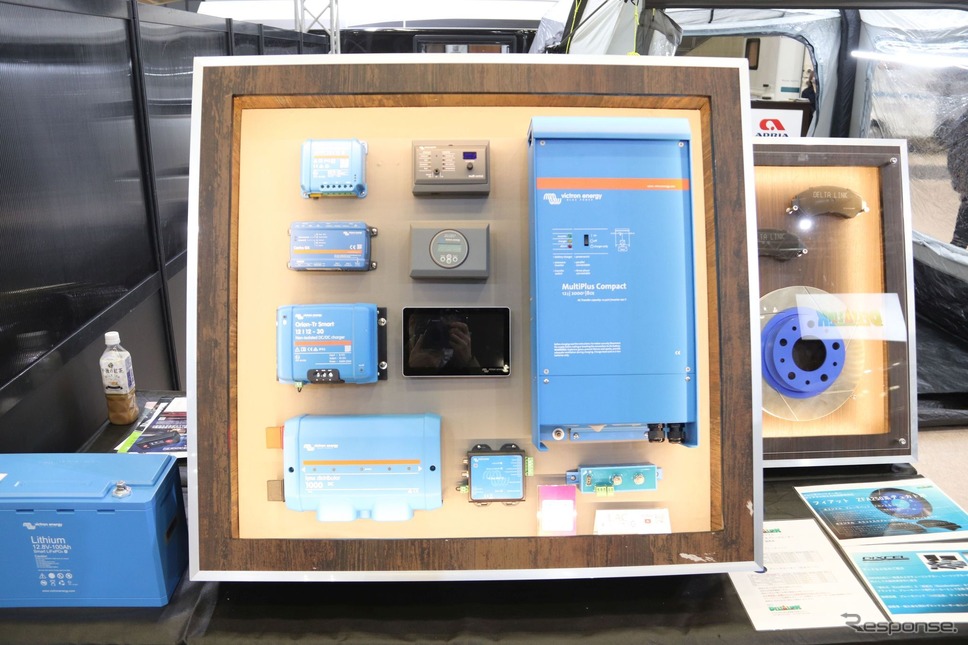 追加バッテリーで家電製品やツール類も安定運用《写真撮影 中尾真二》