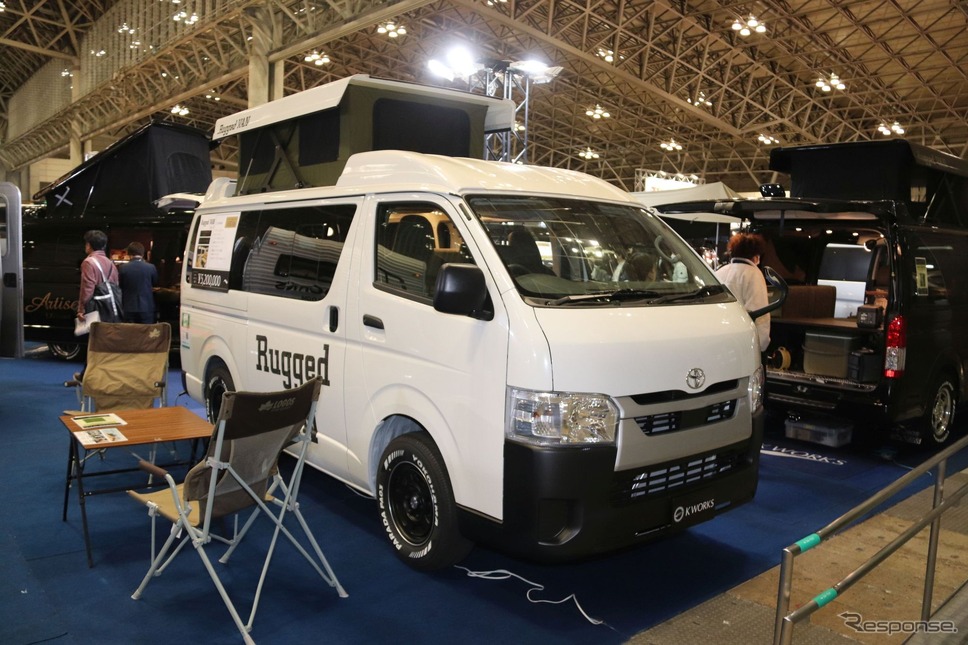 ジャパンキャンピングカーショー2023:ケイワークス RUGGED VAN《写真撮影 中尾真二》