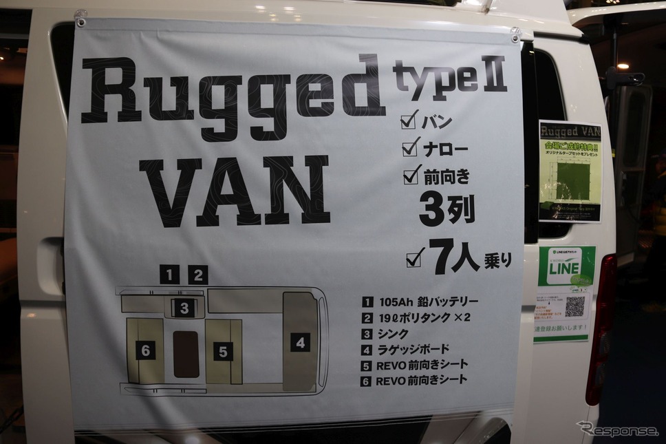 ジャパンキャンピングカーショー2023:ケイワークス《写真撮影 中尾真二》