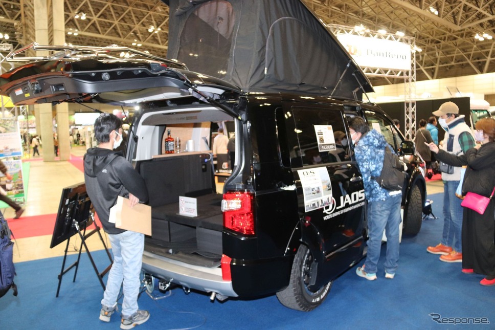 ジャパンキャンピングカーショー2023:ケイワークス・デリカD:5 CAMP EDITION《写真撮影 中尾真二》
