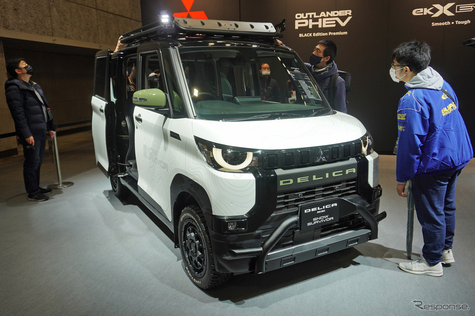 三菱 デリカミニ スノーサバイバー(大阪オートメッセ2023)《写真撮影 宮崎壮人》