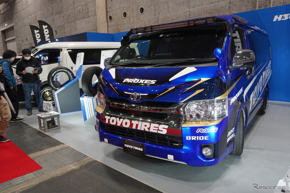 トーヨータイヤ(大阪オートメッセ2023)《写真撮影 宮崎壮人》