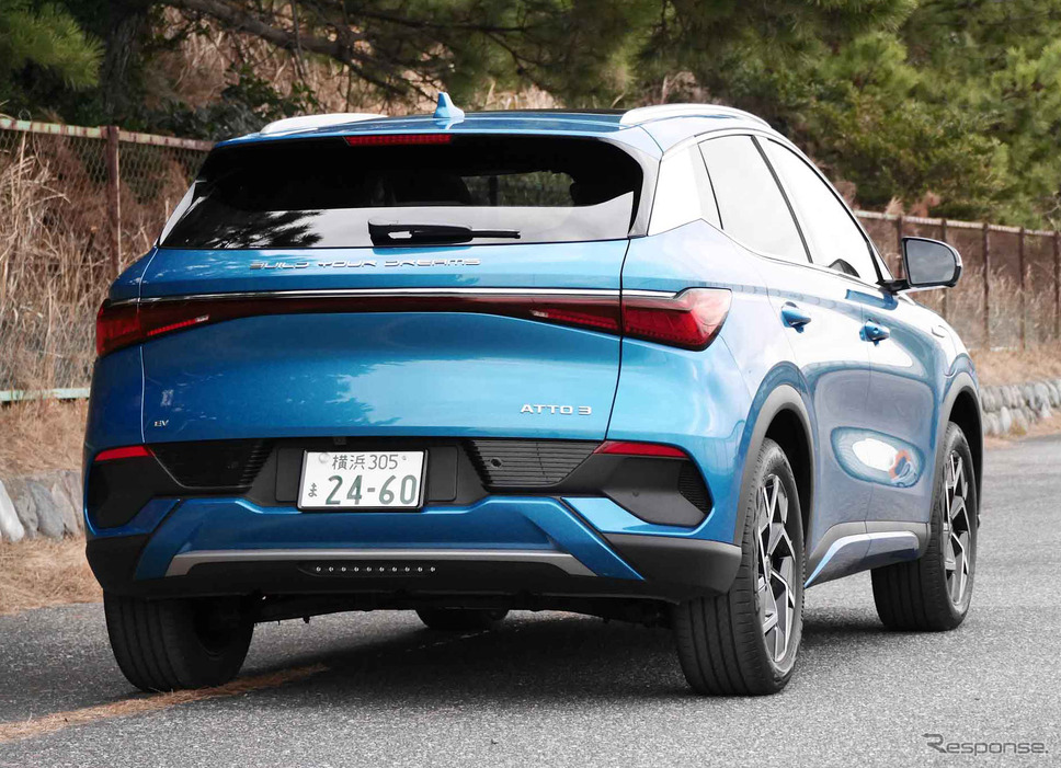 BYD ATTO3 日本仕様《写真撮影 中村孝仁》