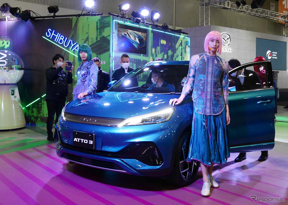 BYD ATTO3(東京オートサロン2023)《写真撮影 中村孝仁》