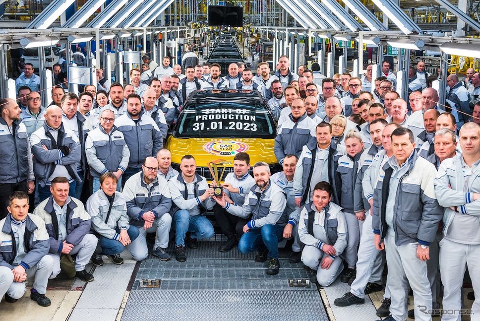 ステランティスのポーランド・ティヒ工場で生産を開始したジープ・アベンジャー《photo by Jeep》
