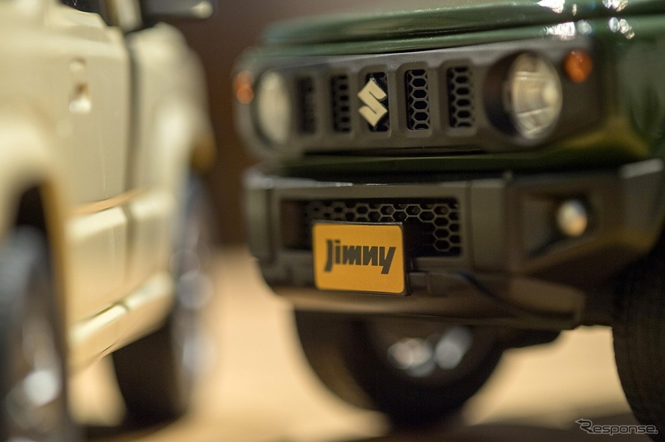 スズキ ジムニー型ウェットティッシュケース《写真提供:フェイス》