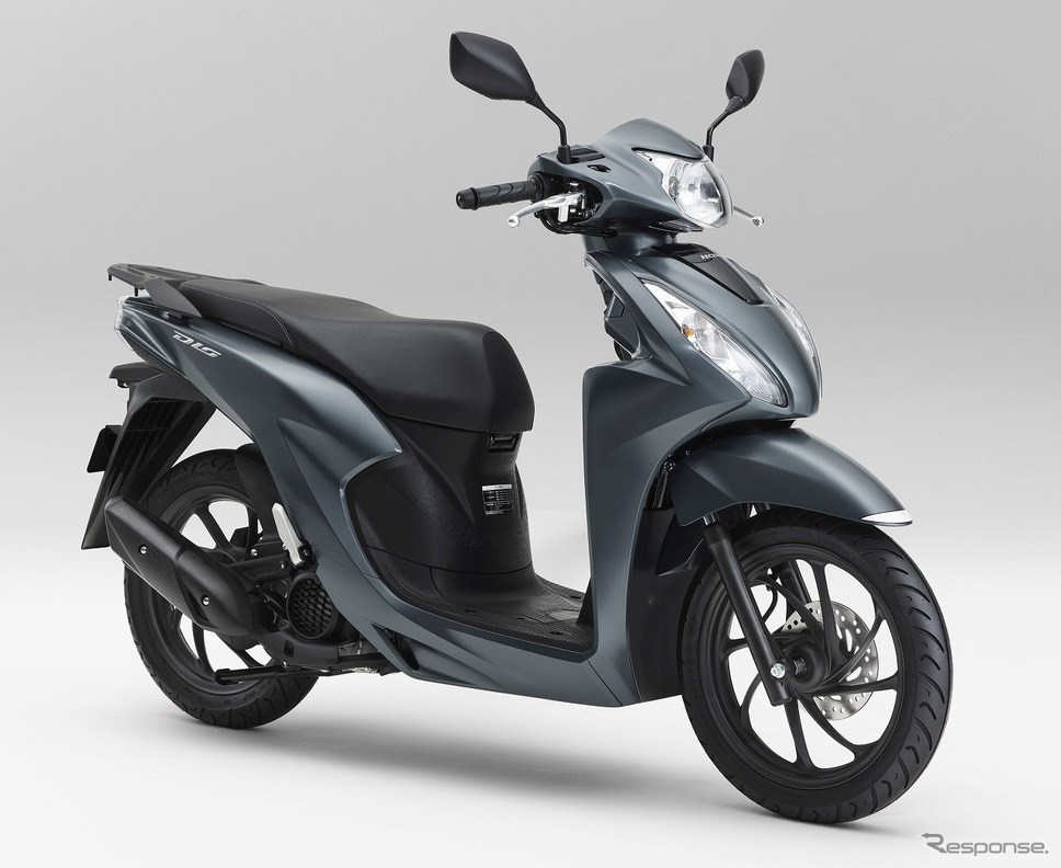 ホンダ ディオ110(マットディムグレーメタリック)《写真提供:本田技研工業》