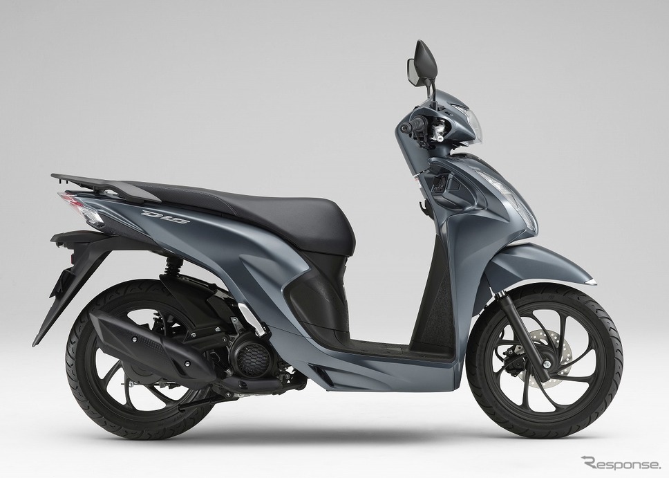 ホンダ ディオ110(マットディムグレーメタリック)《写真提供:本田技研工業》