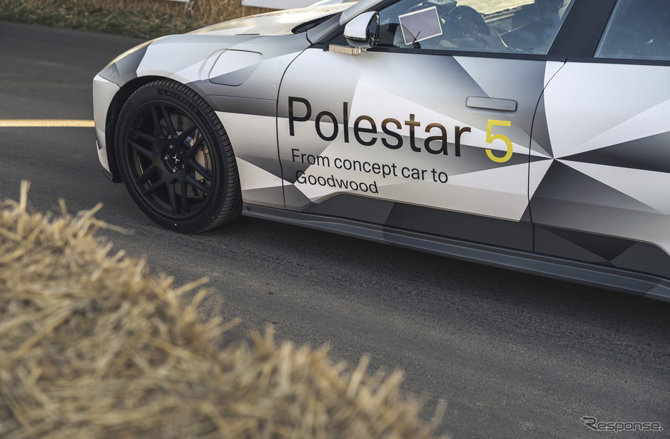 ポールスター5 のプロトタイプ(グッドウッド2022)《photo by Polestar》