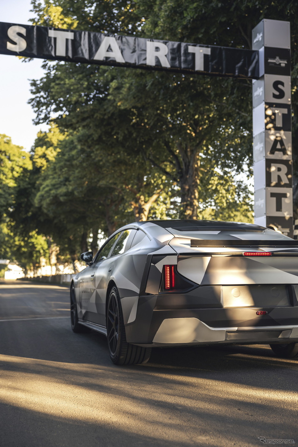 ポールスター5 のプロトタイプ(グッドウッド2022)《photo by Polestar》