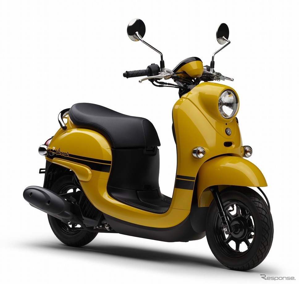 レトロポップなヤマハ ビーノ、新色3カラーを追加…2023年モデル発売へ