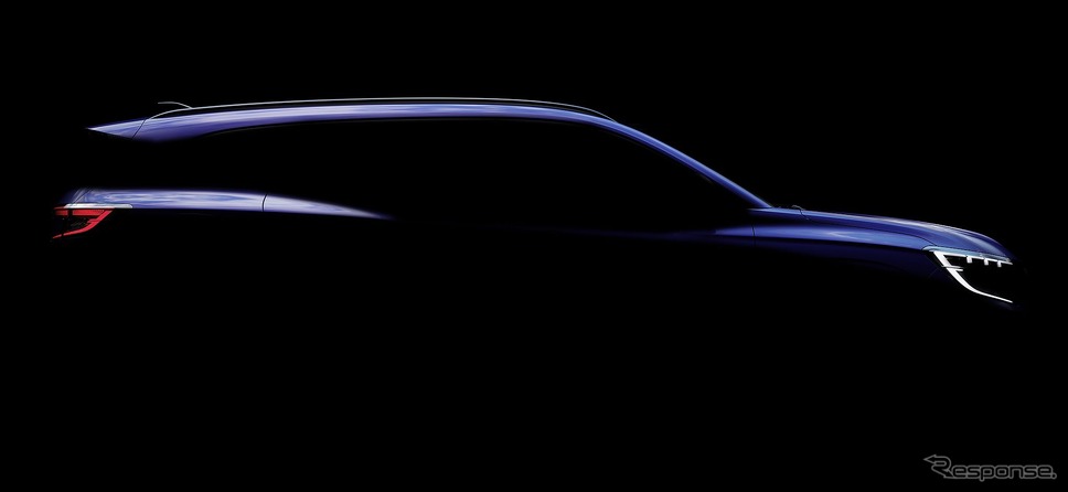 ルノー・エスパス 新型のティザー写真《photo by Renault》