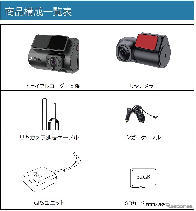製品構成《写真提供:慕晟》