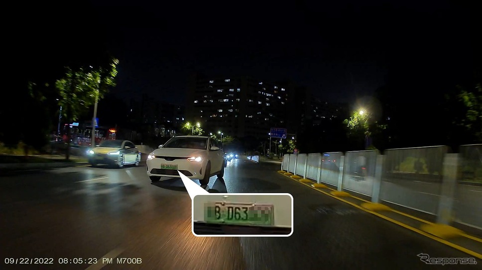 超高精細フロントカメラ4K記録《写真提供:慕晟》