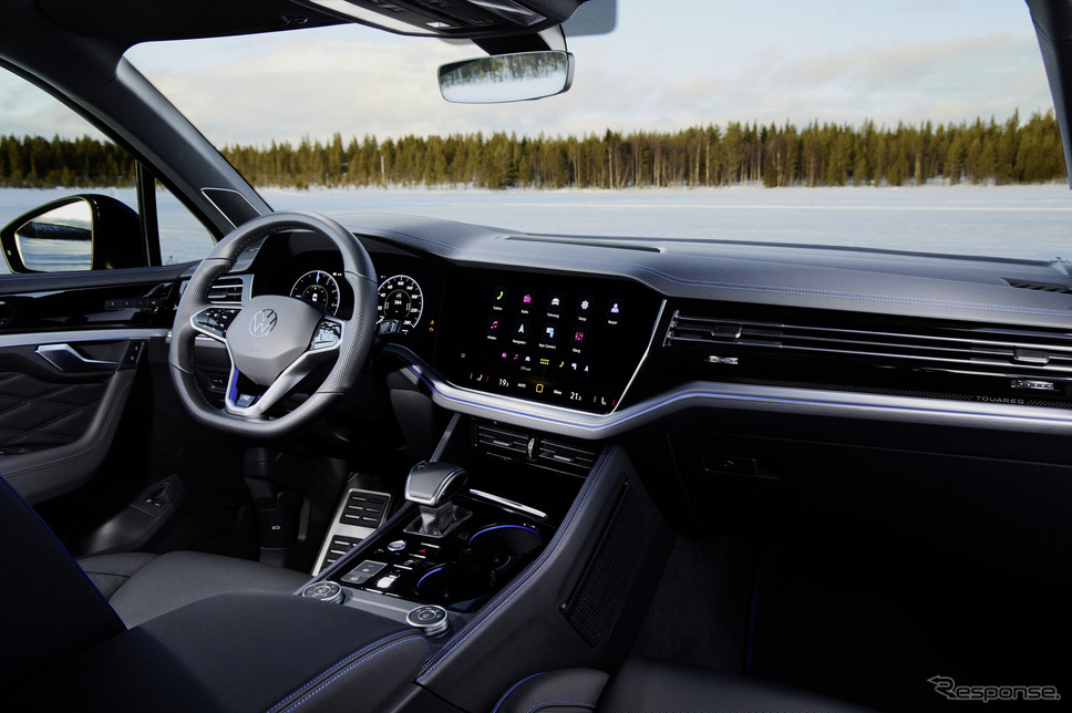 フォルクスワーゲン・トゥアレグ 改良新型のプロトタイプ《photo by VW》