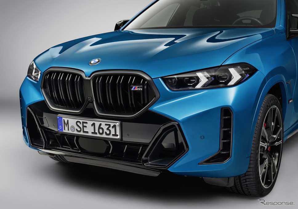 BMW X6 改良新型の「M60i」《photo by BMW》