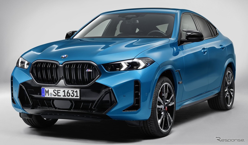 BMW X6 改良新型の「M60i」《photo by BMW》
