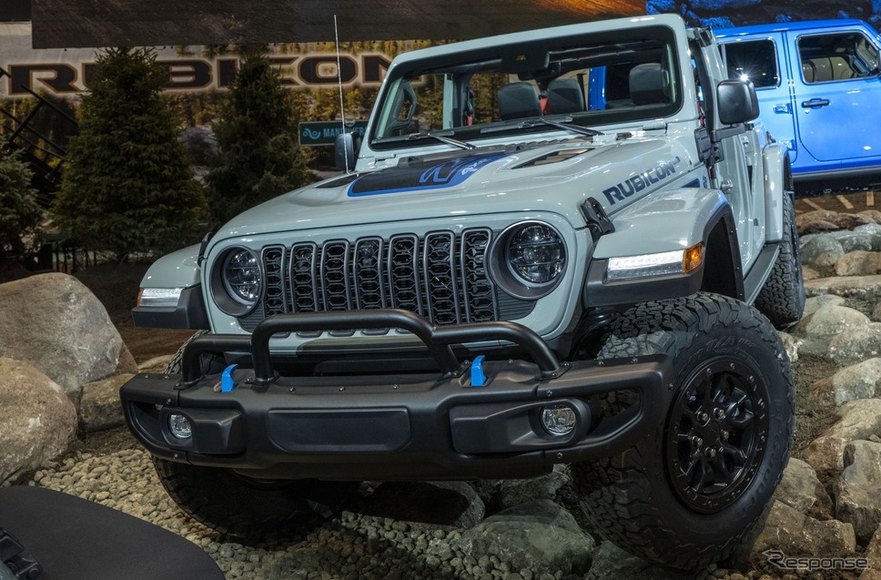 ジープ・ラングラー・ルビコン 4xe の「20thアニバーサリー・エディション」(シカゴモーターショー2023)《photo by Jeep》