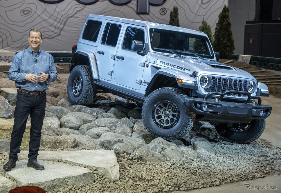 ジープ・ラングラー・ルビコン 4xe の「20thアニバーサリー・エディション」(シカゴモーターショー2023)《photo by Jeep》