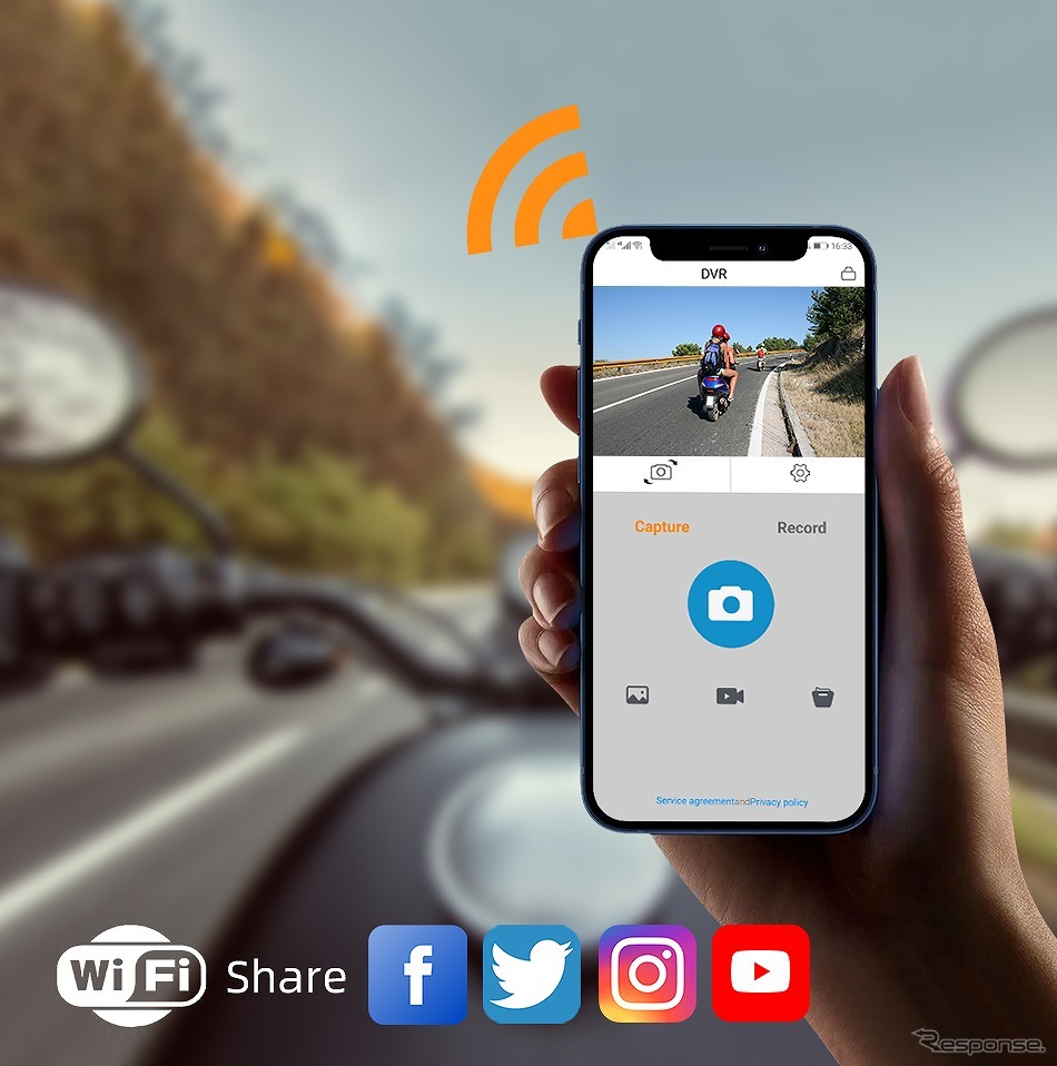 WIFI搭載 & スマホ連携機能《写真提供 慕晟》