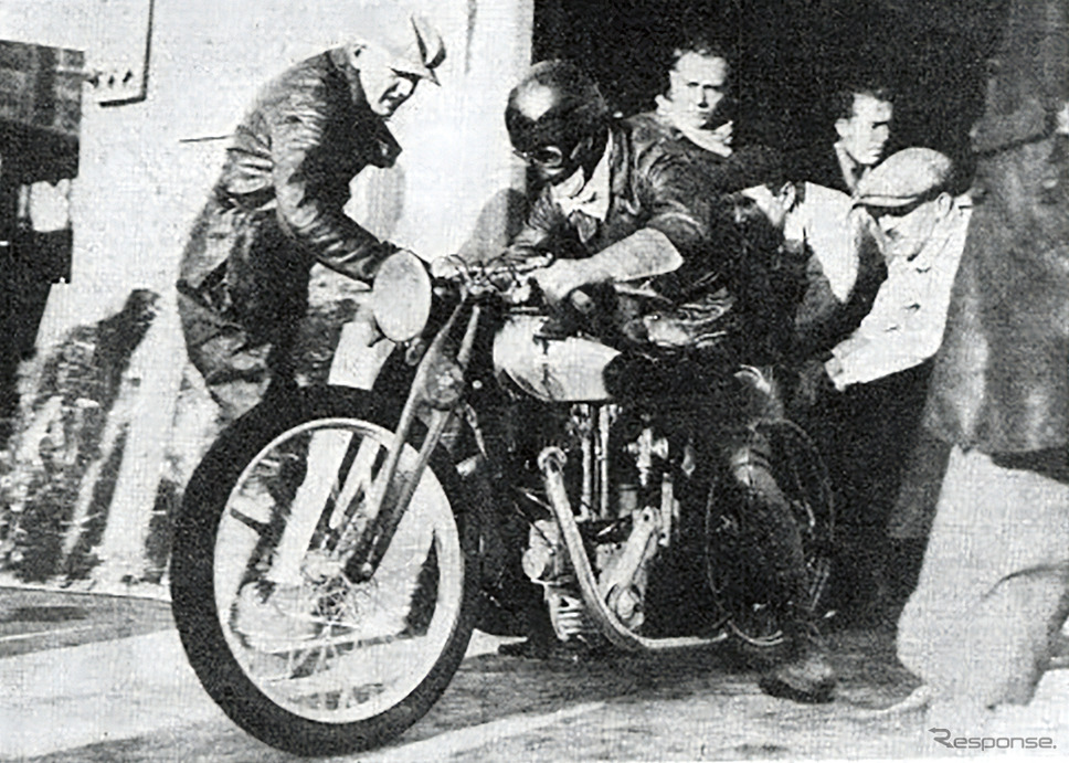 ボルドール耐久レース（1934年）《写真提供 プジョーモトシクル / aidea》