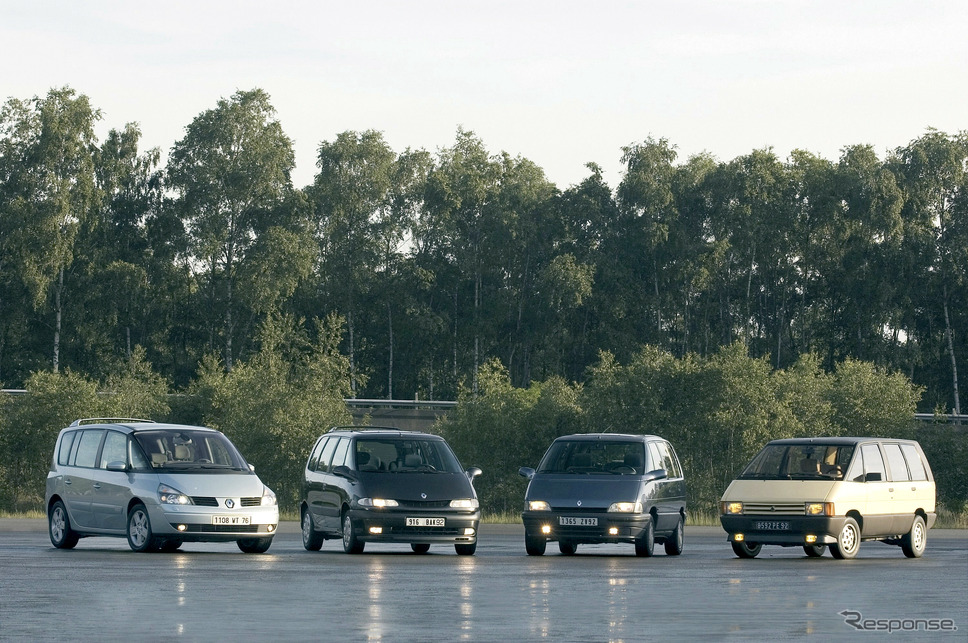 初代〜4代目ルノー・エスパス《photo by Renault》