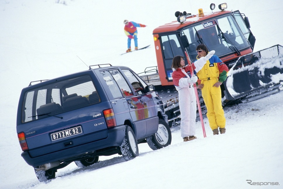 初代ルノー・エスパス後期型《photo by Renault》
