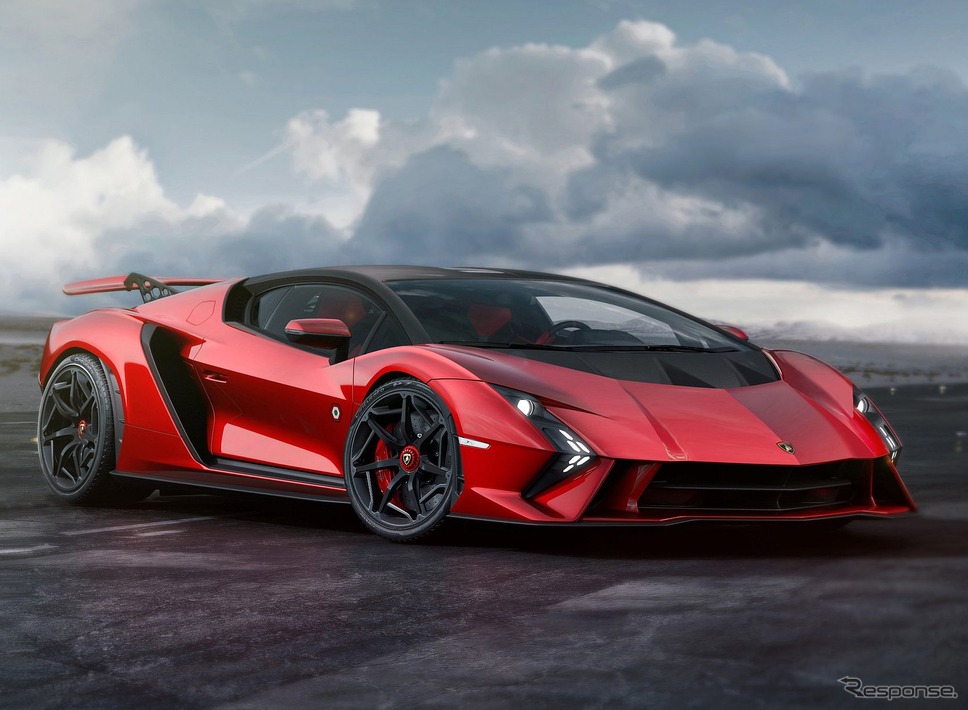 ランボルギーニ Invencible クーペ《photo by Lamborghini》