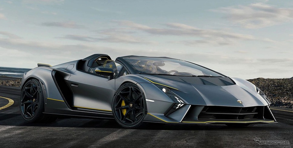 ランボルギーニ最後のV12搭載、1台限りのクーペとロードスター ランボルギーニ最後のV12搭載、1台限りのクーペとロードスター