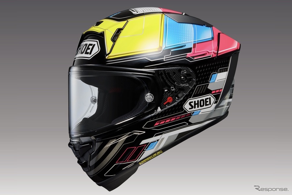 SHOEI X-Fifteen PROXY（ブラック/ホワイト）《写真提供 SHOEI》