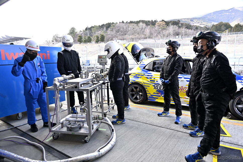 スーパー耐久公式テスト《写真撮影 雪岡直樹》