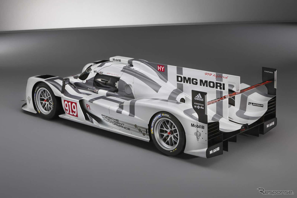2014年にルマン24時間レースを走ったポルシェ919ハイブリッド(参考画像)