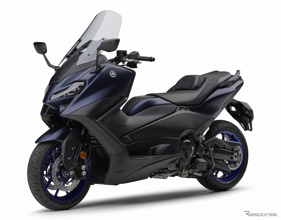 ヤマハ TMAX560 ABS（マットブルー）《写真提供：ヤマハ発動機》