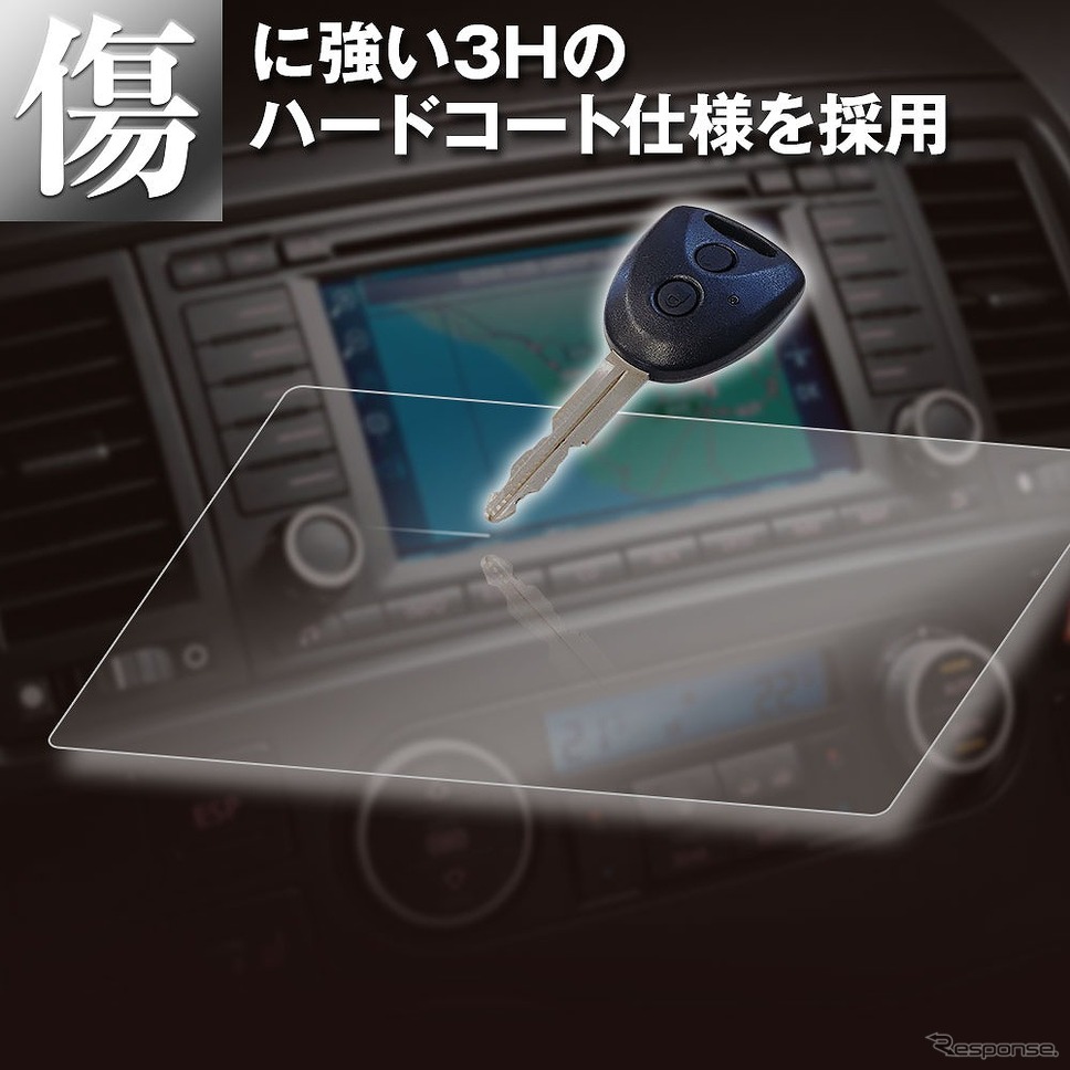 傷に強い3Hハードコート仕様を採用《写真提供:昌騰》