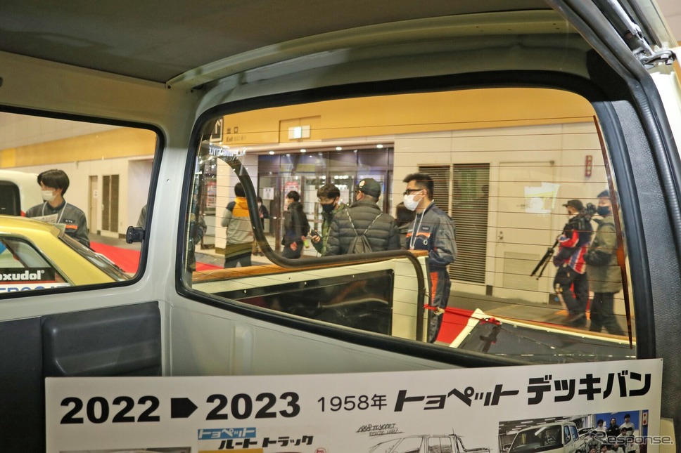 “見えない”手間が凄い! 学生の情熱がカスタムしたハイエース…大阪オートメッセ2023《写真撮影 土田康弘》
